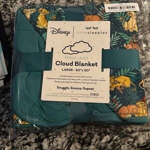 Little sleepies cloud blanket Simba  BNWT